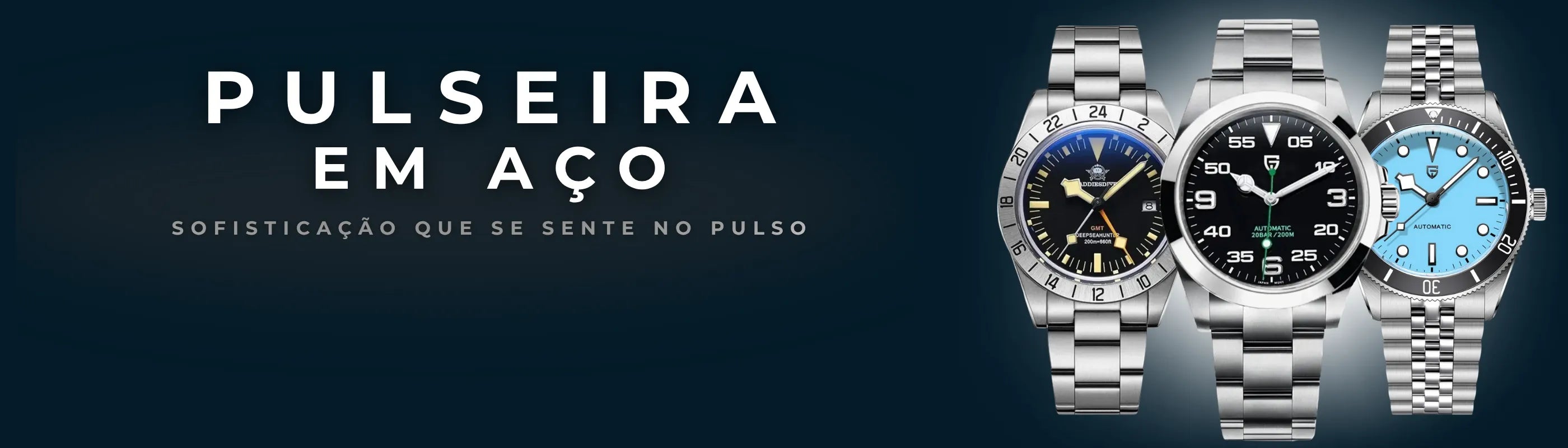 Pulseira em Aço Inox